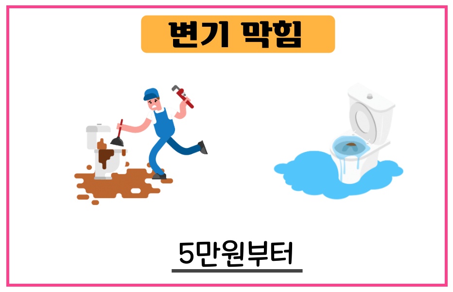 중화동 변기막힘